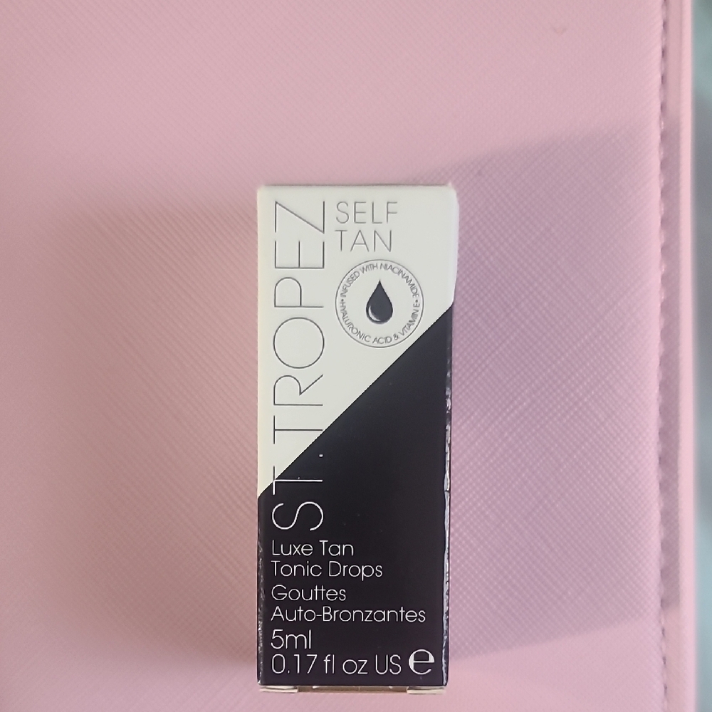 St. Tropez Luxe Tan Tonic Drops - Black